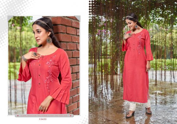 Kalaroop Crush Fancy Designer Rayon Exclusive Kurti Collection